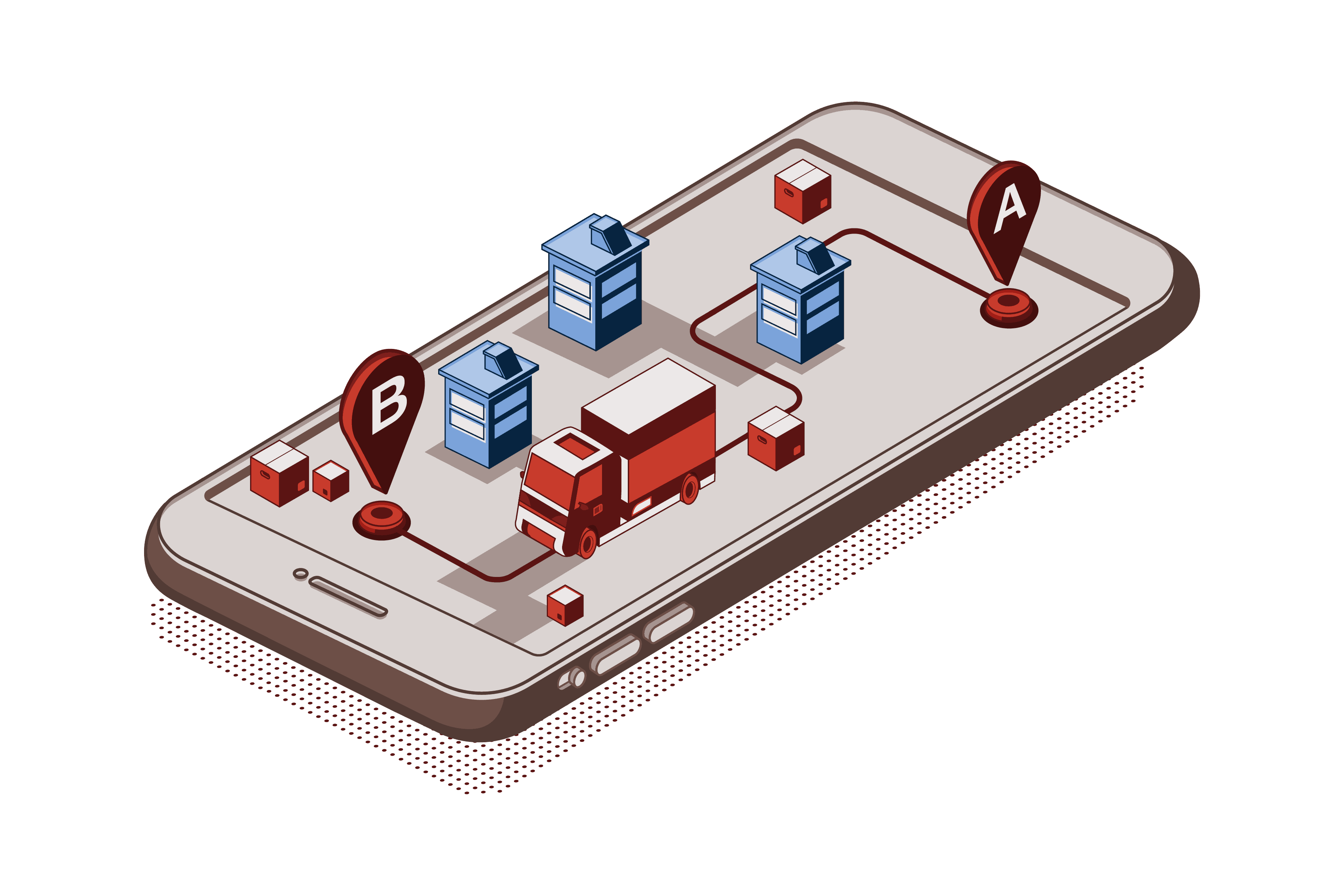 UniGroup logistics platform graphic